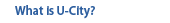 What is U-City?
